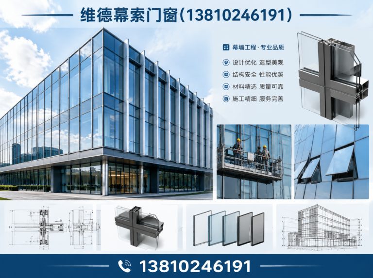 滨海新区维德幕索门窗展示图